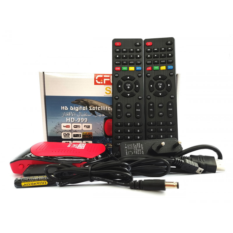 Супутниковий ресивер Gfuz sat  HD-999 + 2 пульти + прошивка