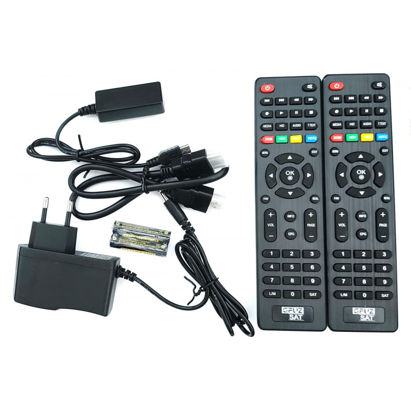 Супутниковий ресивер Gfuz sat  HD-999 + 2 пульти + прошивка
