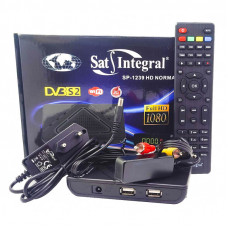 Супутниковий тюнер ресивер Sat-Integral SP-1239 HD Norma + прошивка