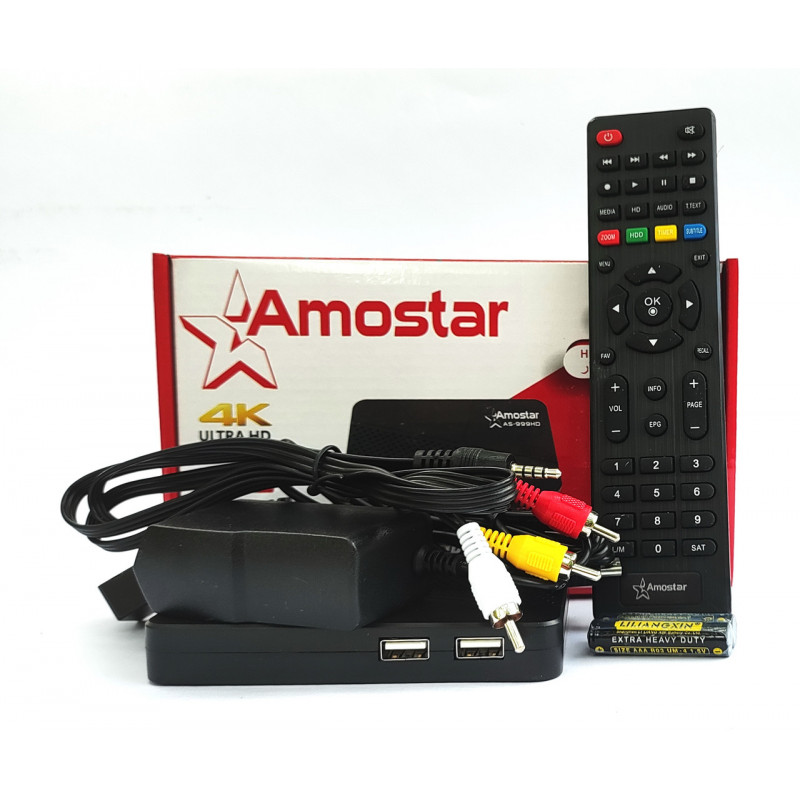 Супутниковий ресивер тюнер Amostar AS-999HD + Прошивка Гарантія 12 місяців