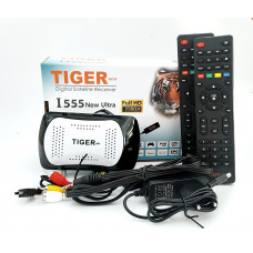 Cупутниковий ресивер Tiger I555 New Ultra  + 2 пульти + прошивка + RCA кабель