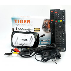 Cупутниковий ресивер Tiger I555 New Ultra  + 2 пульти + прошивка + RCA кабель