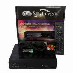 Супутниковий ресивер Sat-Integral S-1228 HD HEAVY METAL + прошивка +гарантія 12 міс