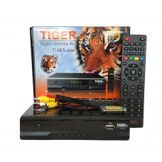 Супутниковий ресивер тюнер TIGER T168 + Прошивка з T2MI Megogo sport
