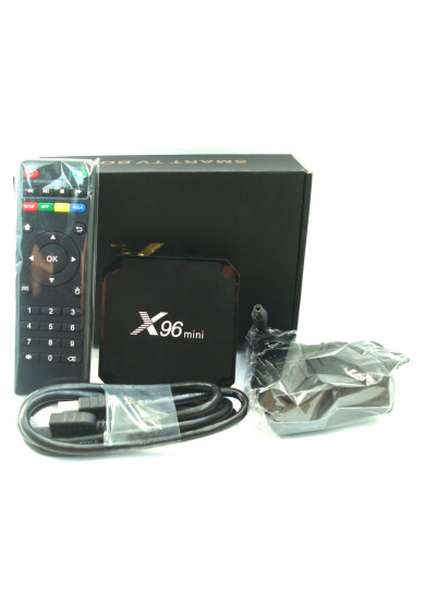 Купить TV-приставка медиаплеер Android TV Box X96 mini Amlogic S905W  2Гб/16Гб  Android 7.1.2