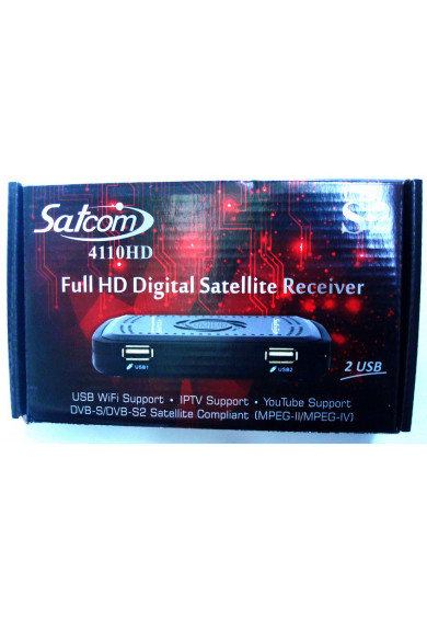 Купить Спутниковый ресивер тюнер Satcom 4110 HD +Прошивка
