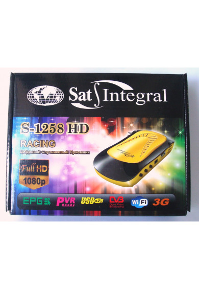 Купить Спутниковый ресивер Sat-Integral S-1258 HD RACING